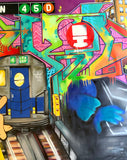 T-KID 170  - "Uptown"  LARGE Painting