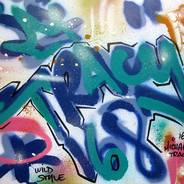TRACY 168  "WildStyle "  Painting on paper