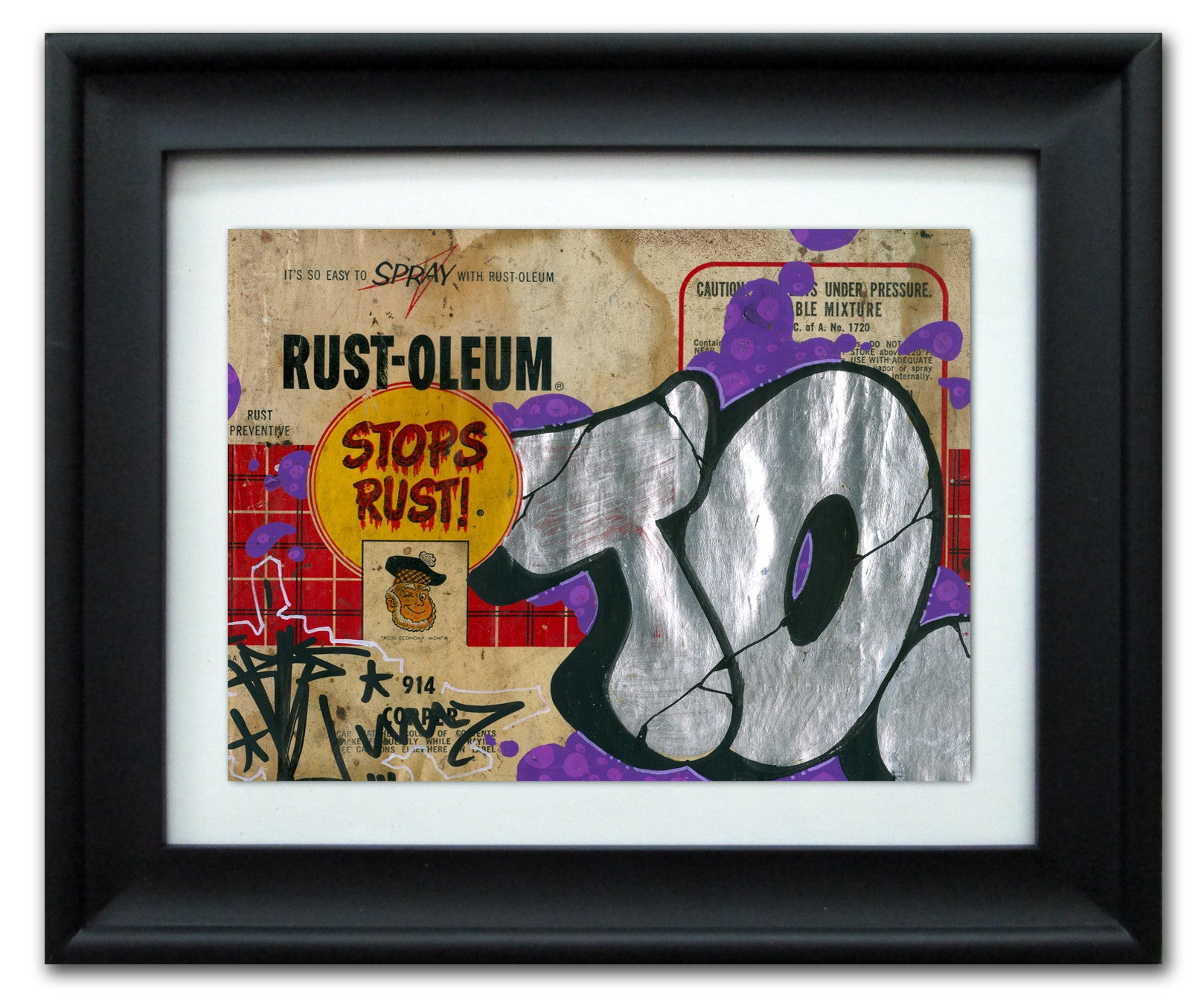 TRIKE RTW - "Rustoleum"  Vintage Label