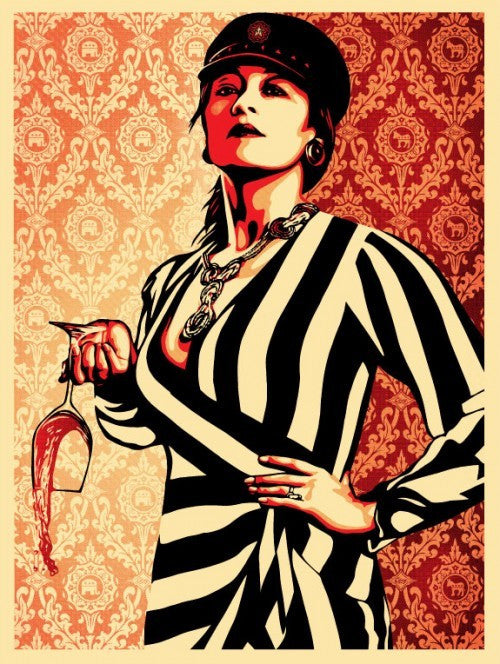 SHEPARD FAIREY - "These Parties Disgust Me"