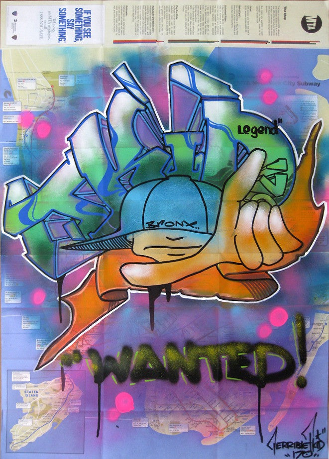 T-KID 170  -  Map  "Wanted"