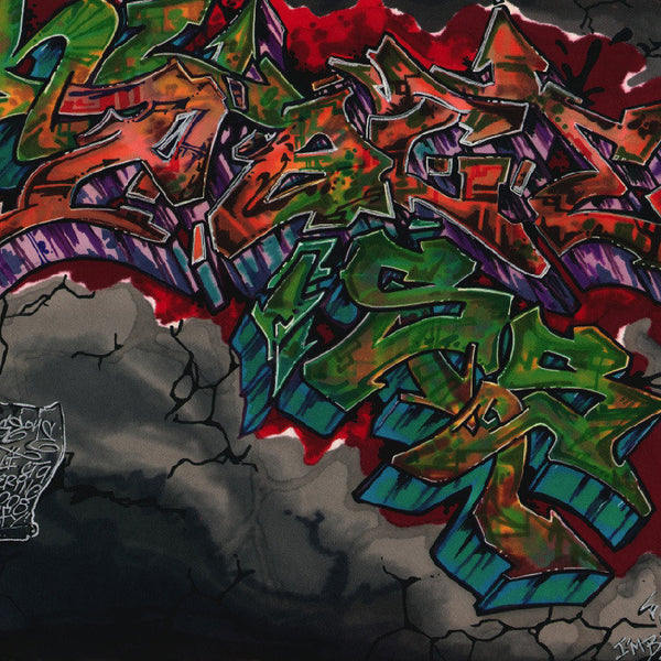 KLASS  -  "Untitled 1"  Black Book Drawing