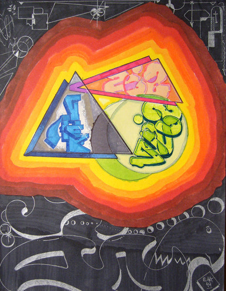 IZ THE WIZ - Untitled Drawing #3