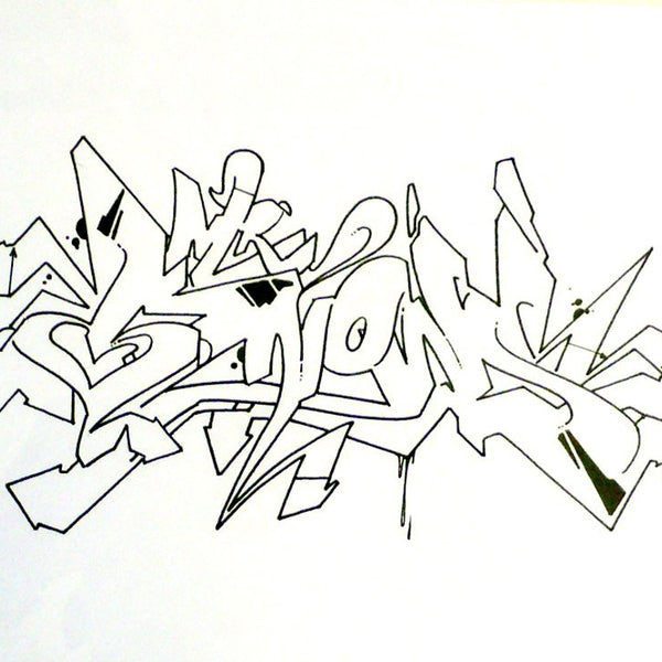 WANE - "Knows "  Blackbook Drawing