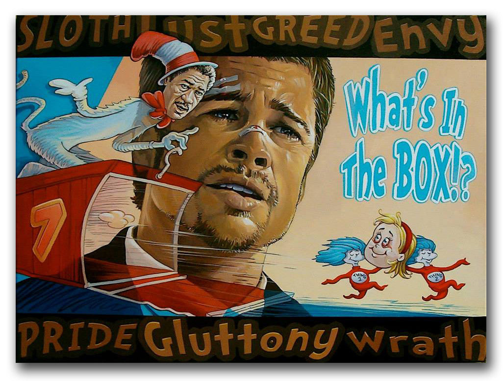 DAVE MACDOWELL - Whats in the Box!? - Painting
