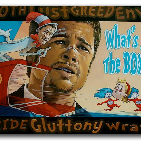 DAVE MACDOWELL - Whats in the Box!? - Painting