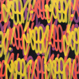 GRAFFITI ARTIST SEEN  - "Multi Tags"  Aerosol on  Canvas 30"x30"