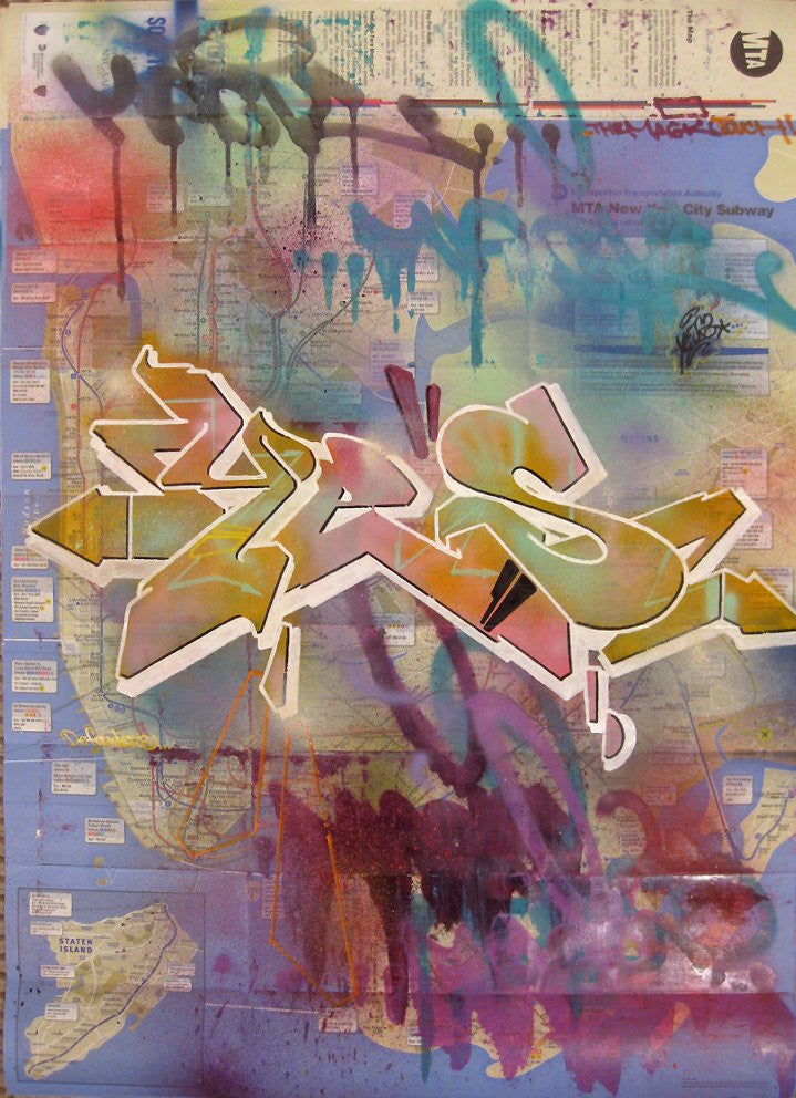 YES2 -  "Untitled 1" NYC Map