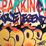 COPE 2 - "Yellow Classic Bubble" No Parking Sign