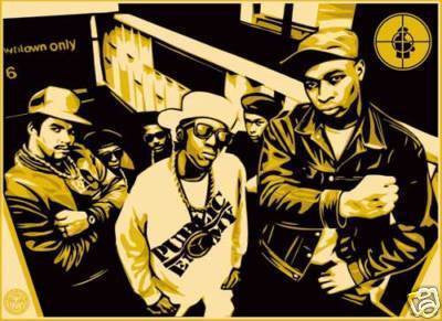 SHEPARD FAIREY - "Public Enemy"