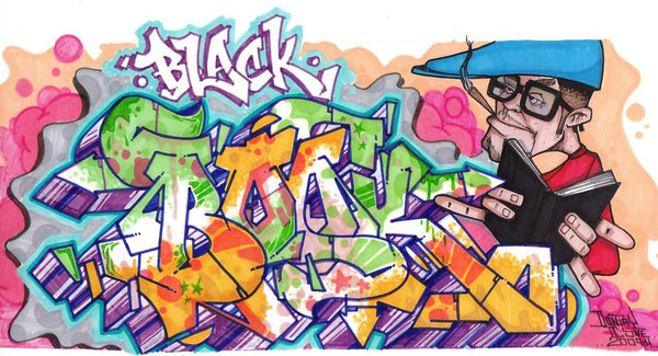 DONTAY - "Black Book"  Blackbook Drawing