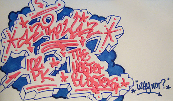 IZ THE WIZ - Black Book Drawing #6