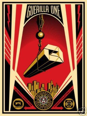 SHEPARD FAIREY - "Guerilla One Seventh Letter "