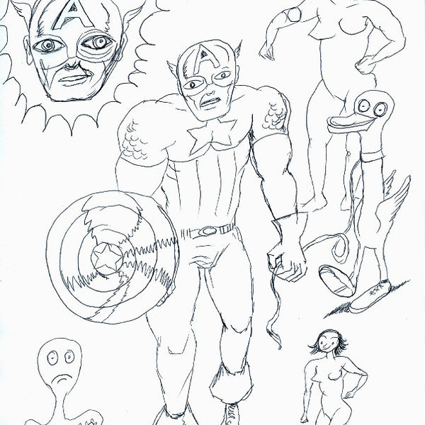 DANIEL JOHNSTON -  "Cap 90's"