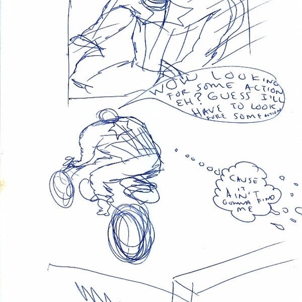 DANIEL JOHNSTON -  "Wow, looking for Action"