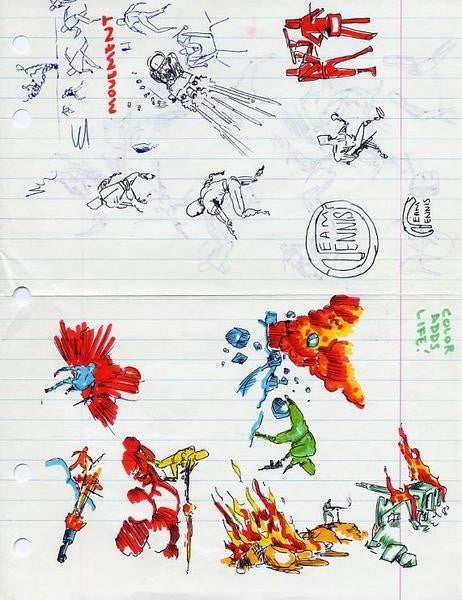 DANIEL JOHNSTON -  "Cartoon 1"