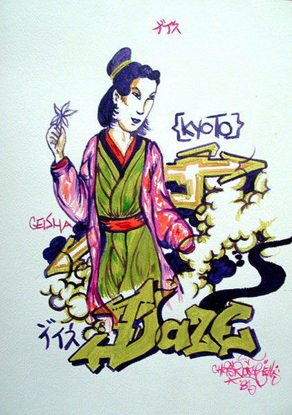 CHRIS "DAZE" ELLIS- Kyoto Geisha