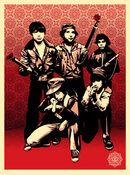 SHEPARD FAIREY - "Defiant Youth" Martha Cooper