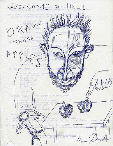 DANIEL JOHNSTON -  "Welcome to Hell"