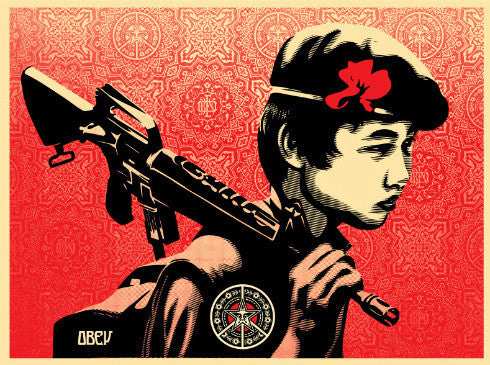 SHEPARD FAIREY - Duality of Humanity 2