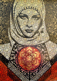 SHEPARD FAIREY - "Arab Woman Reworked"