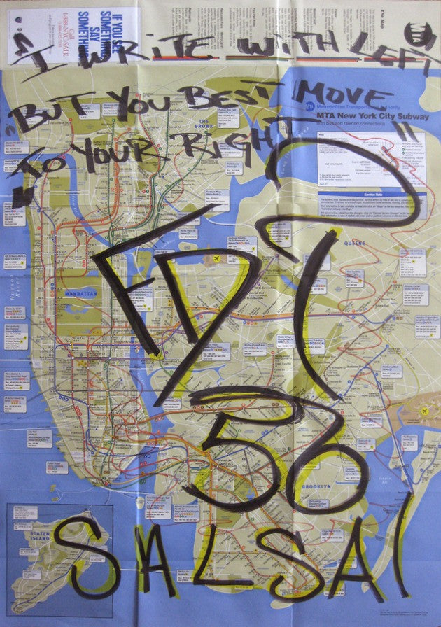 FDT 56- "Untitled" NYC Map