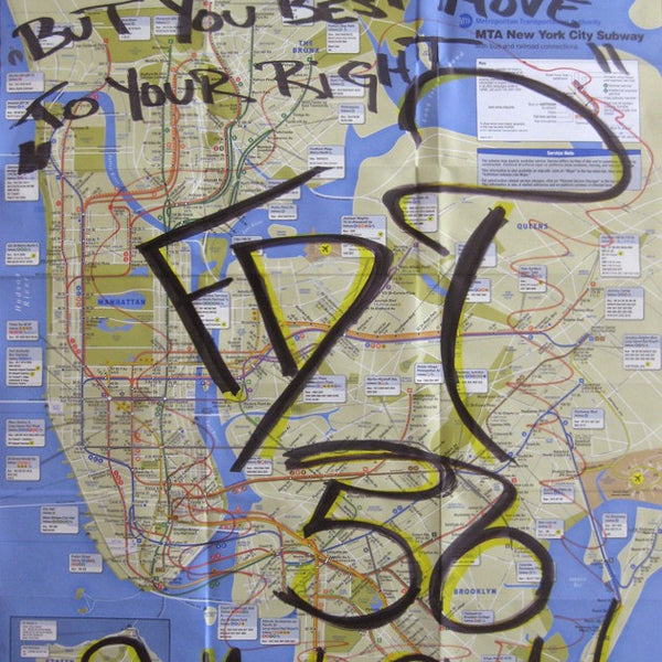 FDT 56- "Untitled" NYC Map