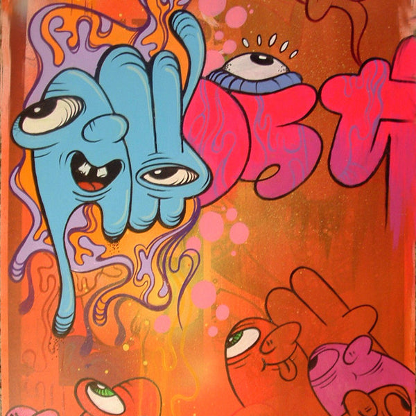 GHOST- "Subway Poster Painting #21"