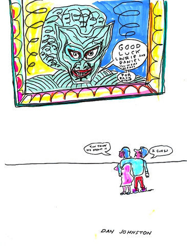 DANIEL JOHNSTON- "Good Luck Laurie"