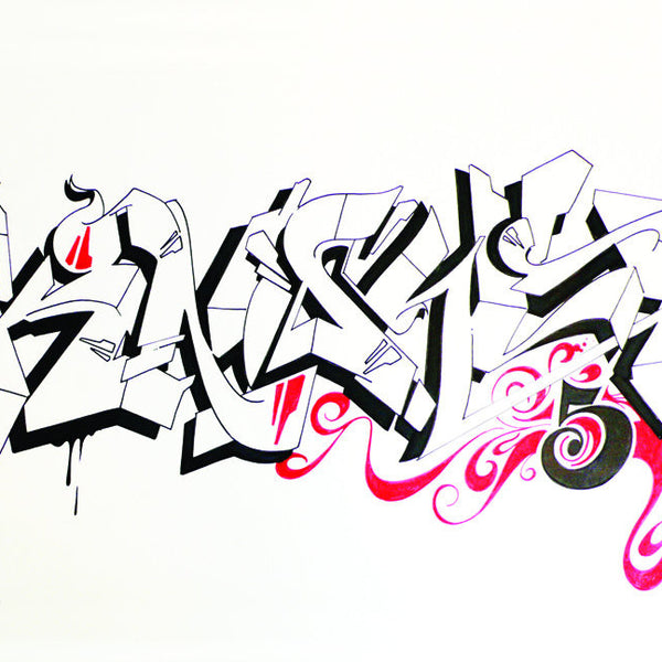 WANE - "Knows Kaos"  Blackbook Drawing