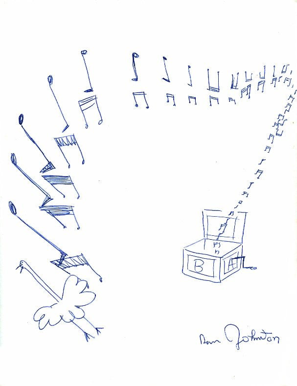 DANIEL JOHNSTON -  "Music Box"
