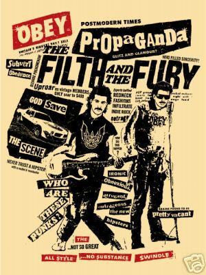 SHEPARD FAIREY - "Filth & Fury"