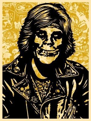 SHEPARD FAIREY - "Friend Rocker" Gold