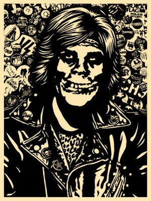 SHEPARD FAIREY - "Friend Rocker" Blk