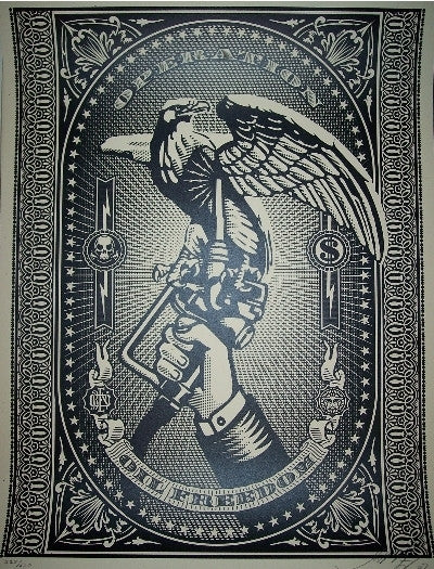 SHEPARD FAIREY - "Oil Freedom"