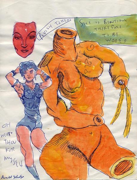 DANIEL JOHNSTON -  "Pevish Tokens"