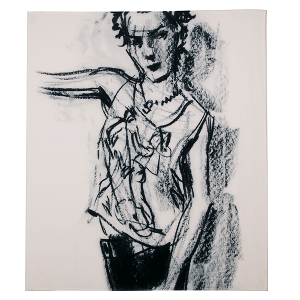 Elizabeth Peyton Towel - Limited Edition Print Beach Towel