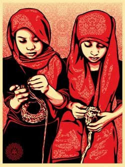 SHEPARD FAIREY - "Close Knit"