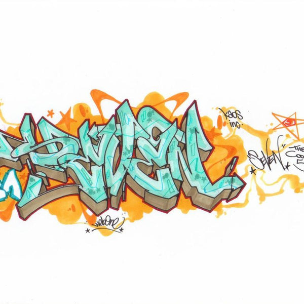 WEB - "Seven FBA"  Blackbook Drawing