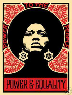 SHEPARD FAIREY - "Afrocentric RED"