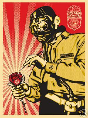 SHEPARD FAIREY - "Toxicity Inspector"