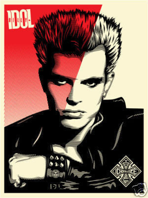 SHEPARD FAIREY - "Idolize yourself"