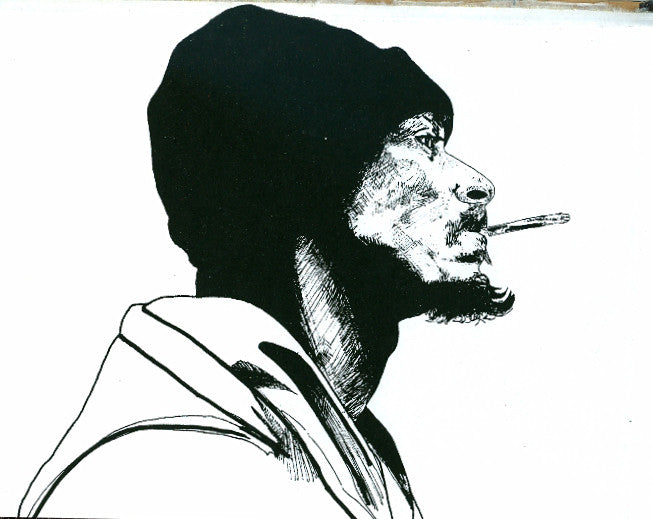 ALBERT REYES -  "Snoop" Print