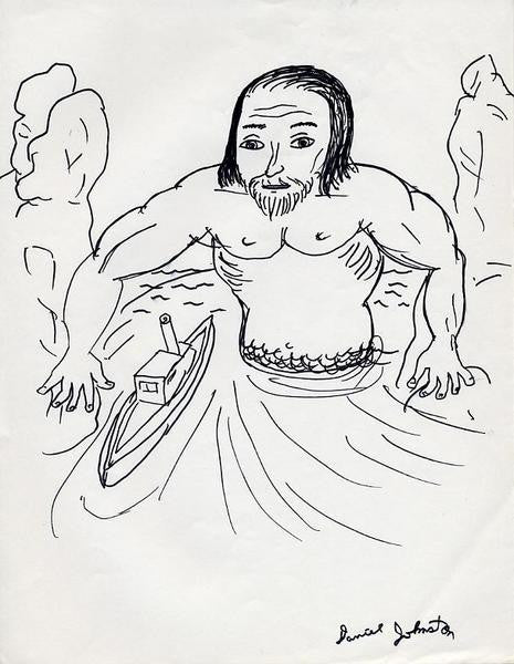 DANIEL JOHNSTON -  "Untitled#2"