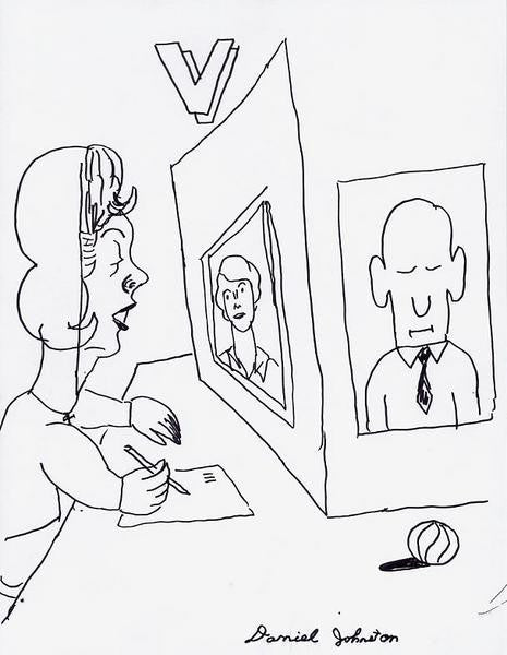 DANIEL JOHNSTON -  "V"