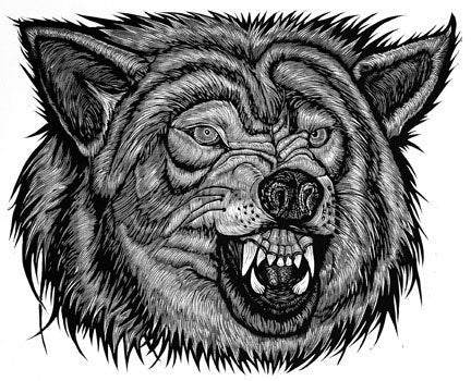 DENNIS McNETT - "Wolfhead"